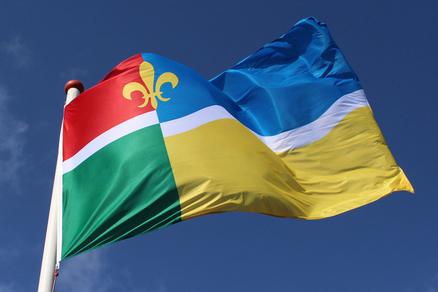 Afbeeldingsresultaat voor vlag wijk aan zee